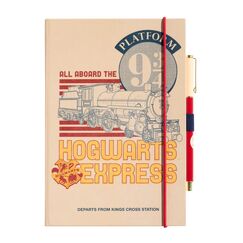 Notes premium A5 z długopisem Harry Potter - Peron 9 i 3/4
