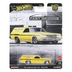 Model pojazdu Hot Wheels Premium Car Culture 1/64 - '70 Chevelle Ss Wagon (JBK67)