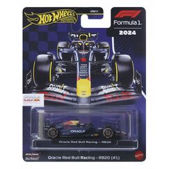 Model pojazdu Hot Wheels Premium Formula 1 (2024) 1/64 - Oracle Red Bull Racing/Course - RB20 (#1)