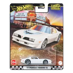 Model pojazdu Hot Wheels Premium Boulevard 1/64 - '77 Pontiac Firebird TA (JBL28)