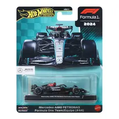 Model pojazdu Hot Wheels Premium Formula 1 (2025) 1/64 - Mercedes-AMG Petronas Formula One Team (#44) (JBM16)