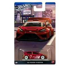 Model pojazdu Hot Wheels Silver Series 1/64 - '12 Ford Fiesta (JKX58)