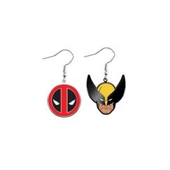 Kolczyki Marvel: Deadpool & Wolverine