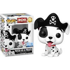 Figurka 101 dalmatyńczyk&oacute;w POP! - Patch as a Pirate (Specialty Series) [1745]