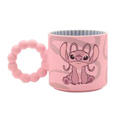 Kubek z rączką 3D Disney Lilo i Stitch - Angel (300 ml)
