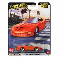 Model pojazdu Hot Wheels Premium Boulevard 1/64 - 2002 Pontiac Firebird (JHW17)