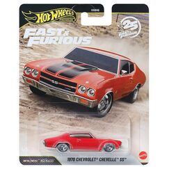 Model pojazdu Hot Wheels Premium 1/64 - 1970 Chevrolet Chevelle SS (Szybcy i Wściekli) (JHW73)