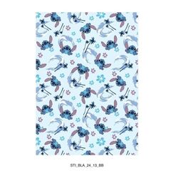 Koc flanelowy Disney Lilo i Stitch - Stitch (110x150cm)