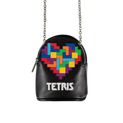 Mini torebka na ramię Tetris