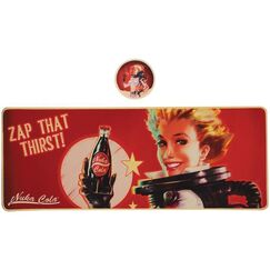 Mata na biurko XL Fallout - Nuka-Cola