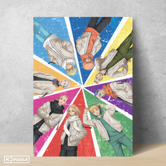 Puzzle z plakatem - Tokyo Revengers (1000 elementów)