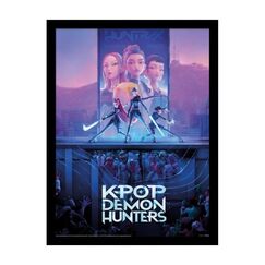 Plakat K-Pop Demon Hunters - Key Art 45x35cm
