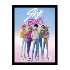 Plakat K-Pop Demon Hunters - Saja Boys 45x35cm