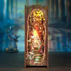 Model do składania Book Nook - The Grace of the Forest