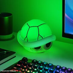 Lampka z dźwiękiem Super Mario - Green Shell 15cm