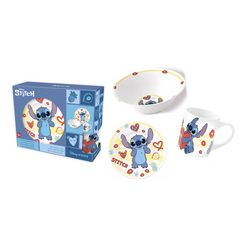 Zestaw śniadaniowy Disney Stitch (3 elementy)