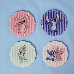 Zestaw 4 podkładek pod kubek Disney Stitch & Angel