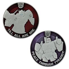 Moneta kolekcjonerska Transformers G1 - Automots vs Decepticons (Limited Edition)