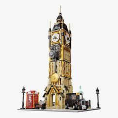 Klocki Pantasy - Steampunk Clock Tower Park