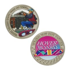 Moneta kolekcjonerska Back to the Future - Hoverboard (Limited Edition)