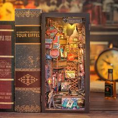 Model do składania Book Nook - The Long Goodbye
