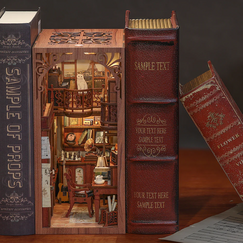 Model do składania Book Nook - The Secret Rhythm