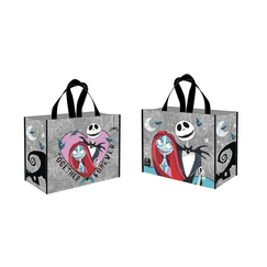 Torba na zakupy Miasteczko Halloween - Jack & Sally