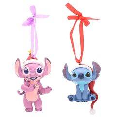 Zestaw 2 dekoracji Disney Stitch & Angel