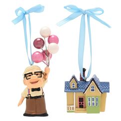 Zestaw 2 zawieszek Disney - Carl & the House
