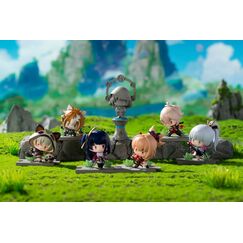 Zestaw 6 figurek Genshin Impact - Gallant statues of battlefield