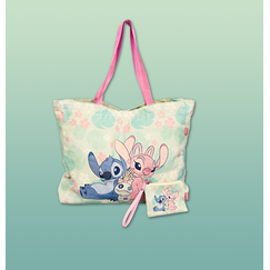Zestaw Disney Stitch - Bundle Summer Wave (torba + portfel)