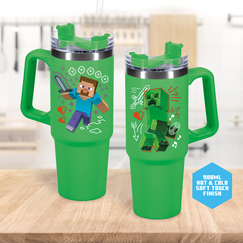 Kubek podr&oacute;żny XL Minecraft - Steeve 900ml