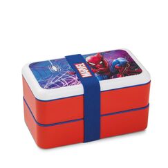 Pudełko śniadaniowe ze sztućcami Marvel - Spider-Man (18x10 cm)