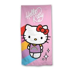 Ręcznik plażowy Hello Kitty - Rainbow 70x140cm