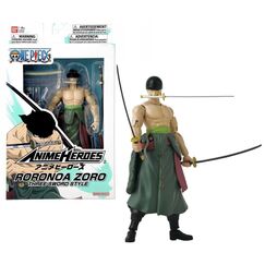 Figurka One Piece Anime Heroes - Roronoa Zoro Three Sword Style 17cm