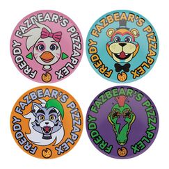 Zestaw 4 podkładek pod kubek Five Nights at Freddy's