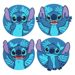 Zestaw 4 podkładek pod kubek Disney Stitch
