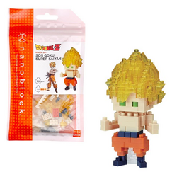 Figurka do złożenia Dragon Ball Nanoblock - Son Goku Super Saiyan