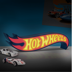 Lampka Hot Wheels - Logo