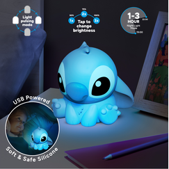Lampka Disney Stitch SquishyGlo 15cm