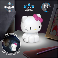 Lampka Hello Kitty SquishyGlo 18cm