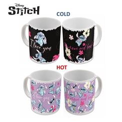 Kubek zmieniający kolor Disney Stitch - I Love U