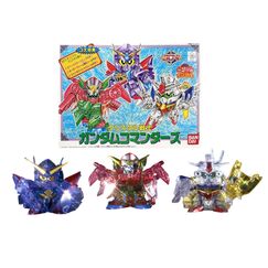 Model figurki Gundam - Crystal 3 Commanders