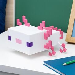 Lampka Minecraft - Axolotl