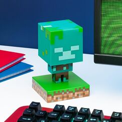 Lampka Minecraft - Drowned Zombie