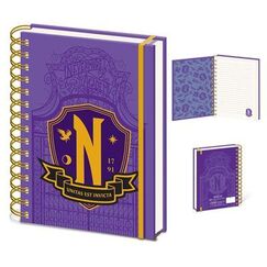 Notes A5 Wednesday  - Nevermore Shield