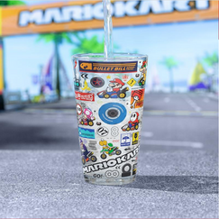 Szklanka Super Mario - Mario Kart