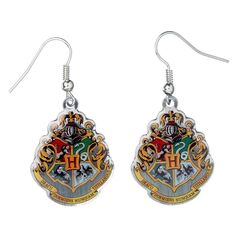 Kolczyki Harry Potter - Hogwarts Crest