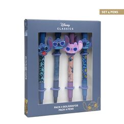 Zestaw 4 długopis&oacute;w Disney Stitch