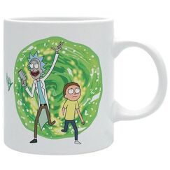 Kubek Rick and Morty - Portal 320ml